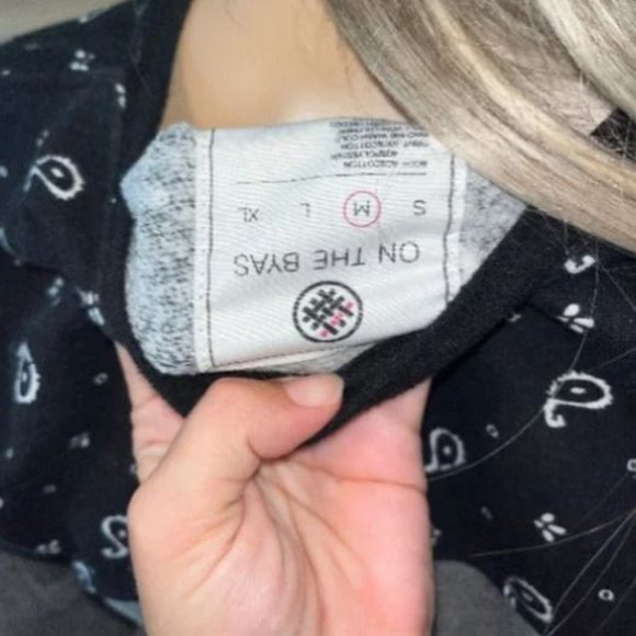 On the Byas Paisley Crewneck Sweater - Picture 5 of 5